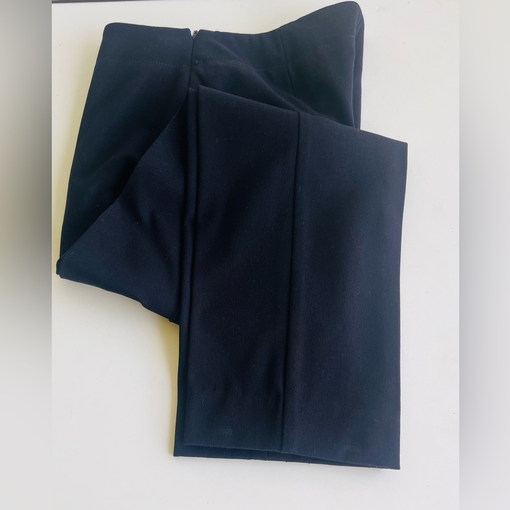 TALBOTS DRESS PANTS SIZE 2P PETITE NAVY BLUE
